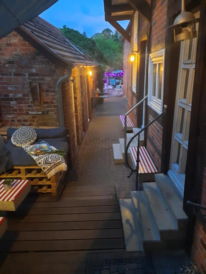 Altstadtcafe Und Pension Хафельберг Экстерьер фото